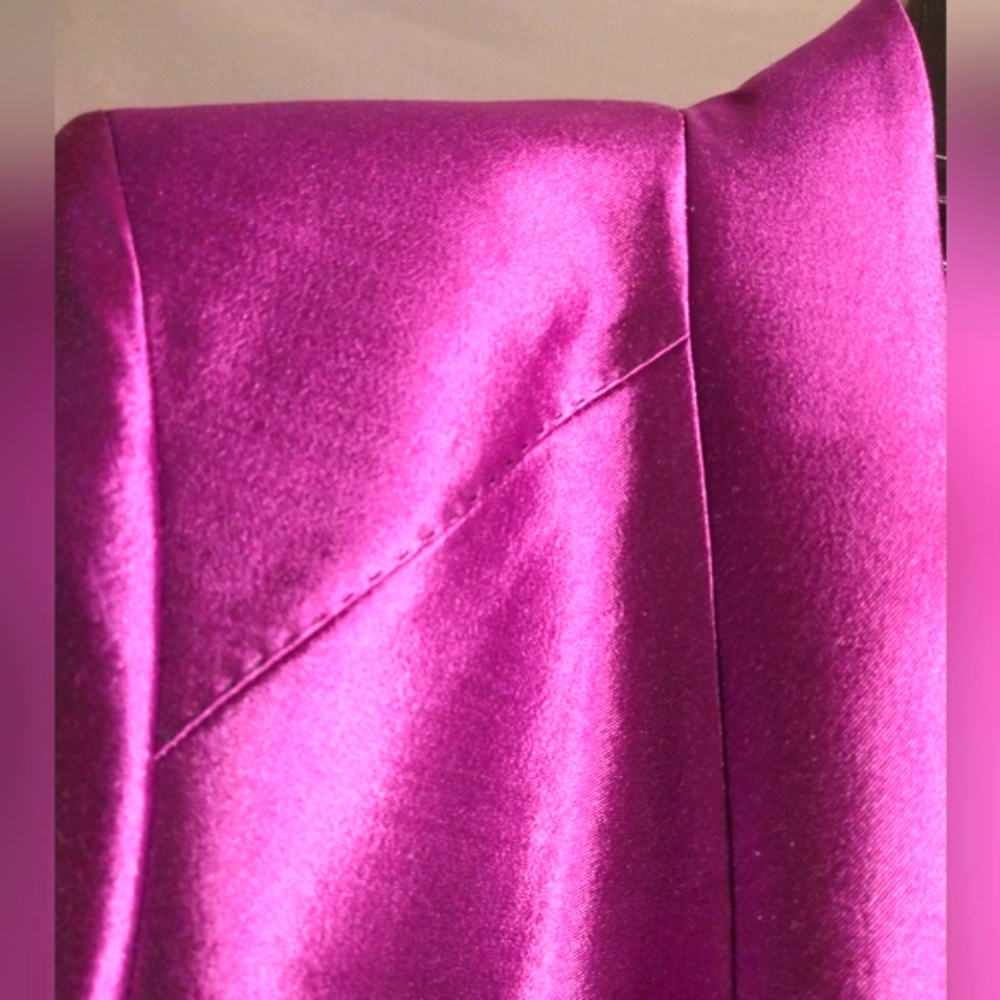 ANNE KLEIN NEW YORK NEW YORK 'IMPERIAL PURPLE' SKIRT SUIT 12 USA NWT - Picture 4 of 11